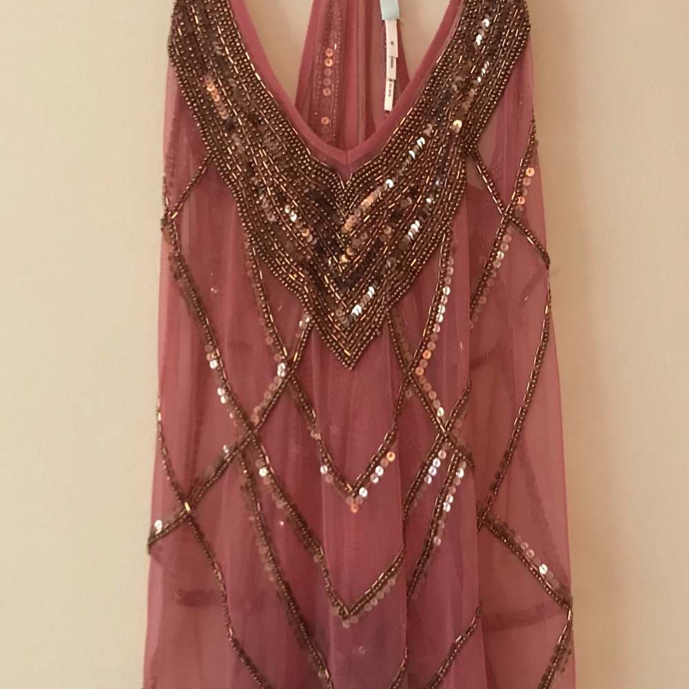 Beautiful flirty flare sequin top